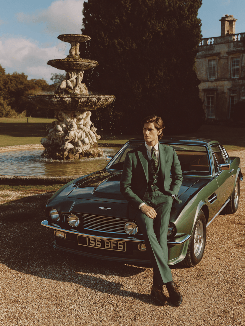 Fashion editorial portrait