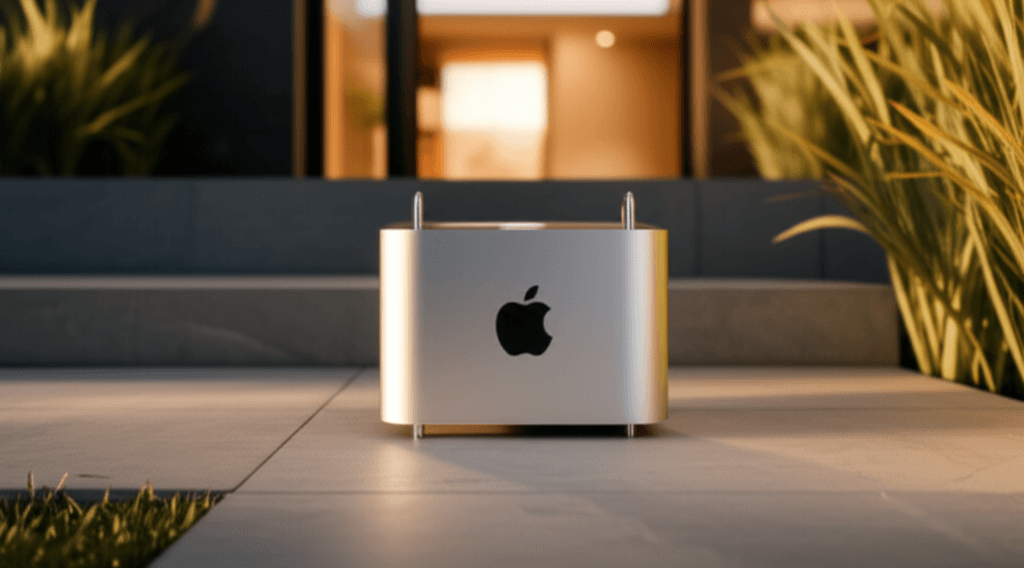 Mac Mini on doorstep
